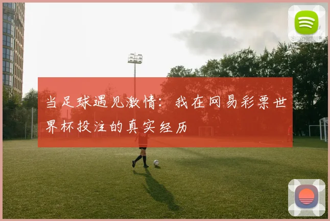 当足球遇见激情：我在网易彩票世界杯投注的真实经历