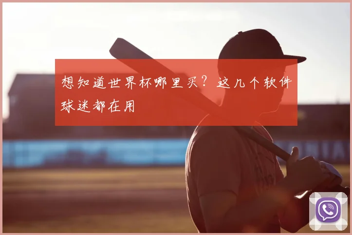 想知道世界杯哪里买？这几个软件球迷都在用